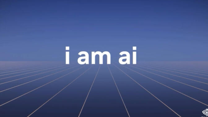 英伟达GTC23短片《我是AI》完整版，由人工智能完成短片脚本和乐谱。#英伟达 #GTC23 #人工智能 #AI