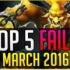LOL 英雄联盟 ® Top 5 Fails - Episode #111 (League of Legends)