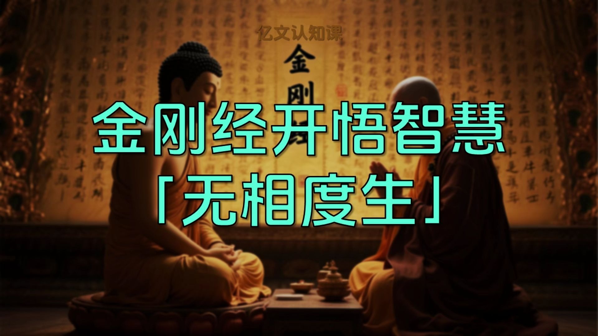 《金刚经》这一段，直指开悟核心