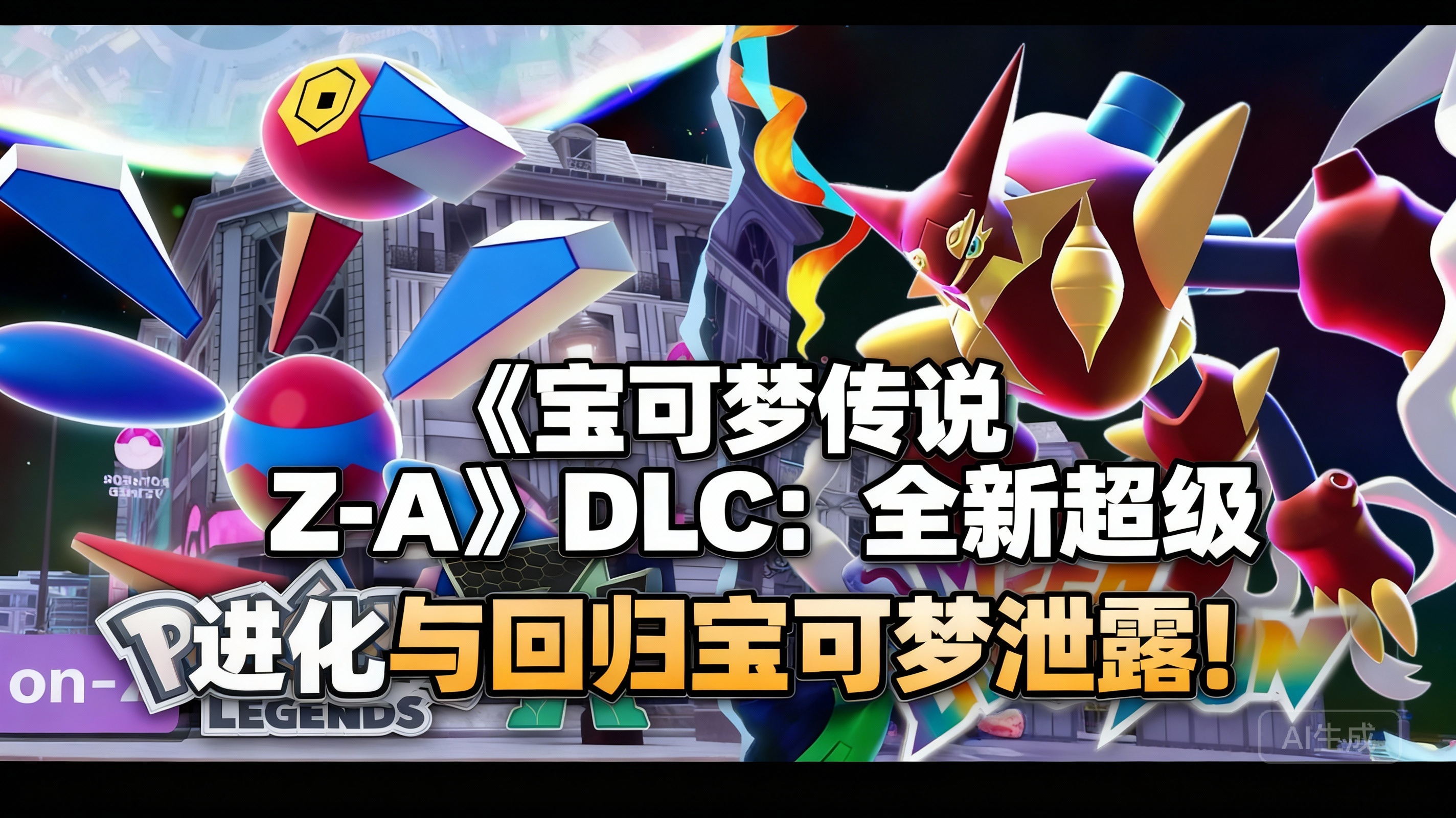 《宝可梦传说 Z-A》DLC：全新超级进化与回归宝可梦泄露！ - Fundores