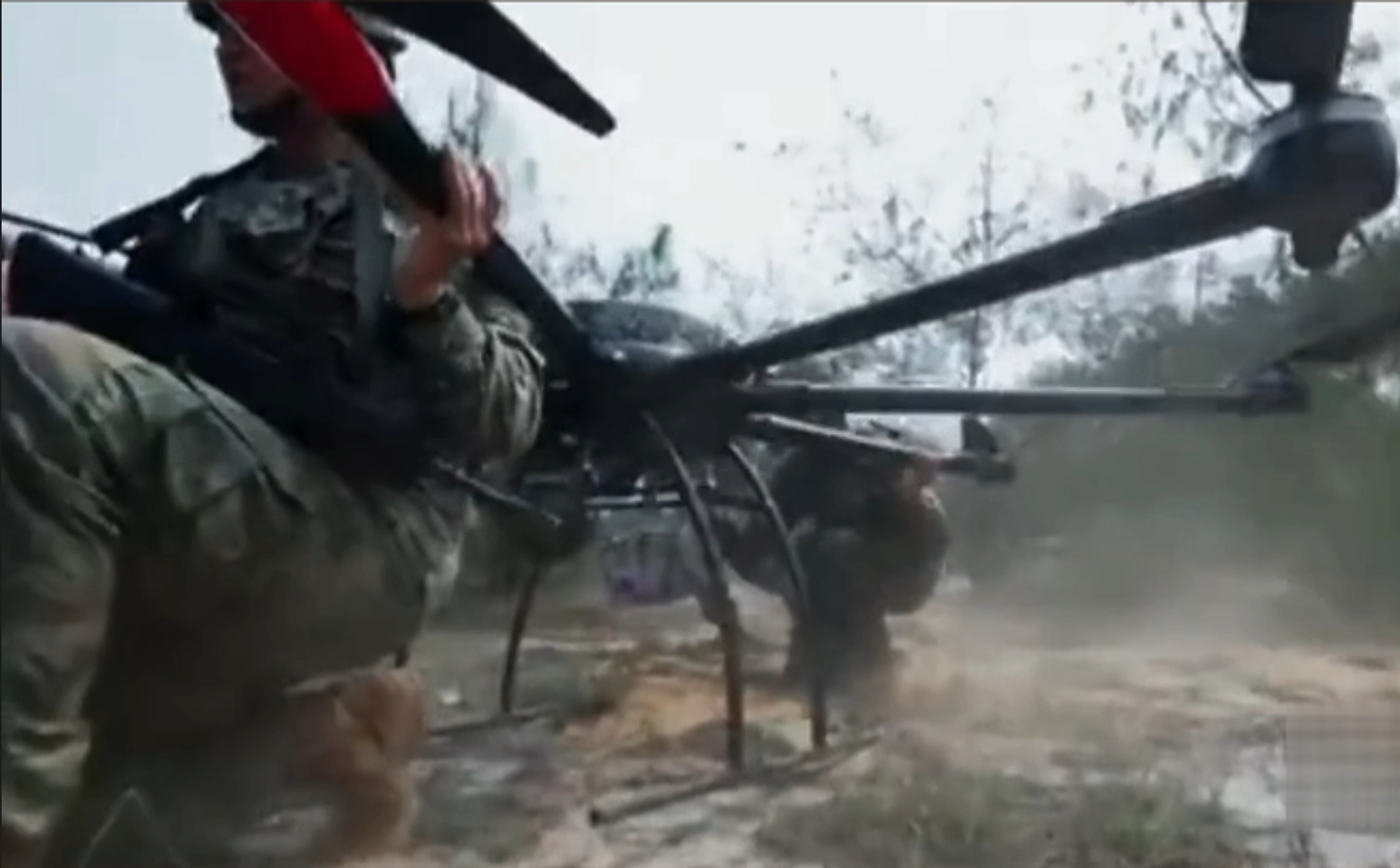 （解放军）这不是科幻，无人作战模式，我军确实有重型无人机，