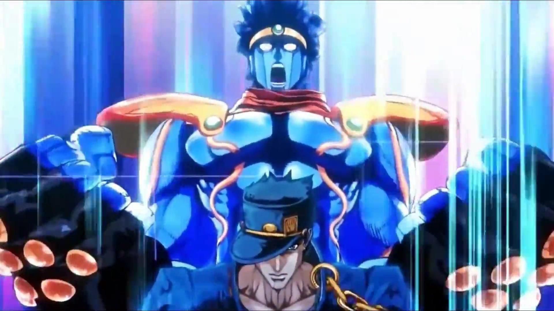 jojo壁纸高清十字军,jojo星尘十字军壁纸 【空白】jojo的奇妙冒险 星辰十字军op2 the world特效 音效 台词