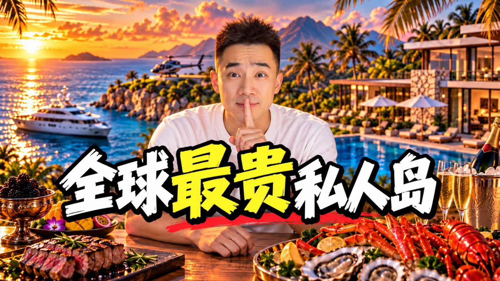 探秘全球最贵私人岛！世界首富买下的岛，到底吃些啥？