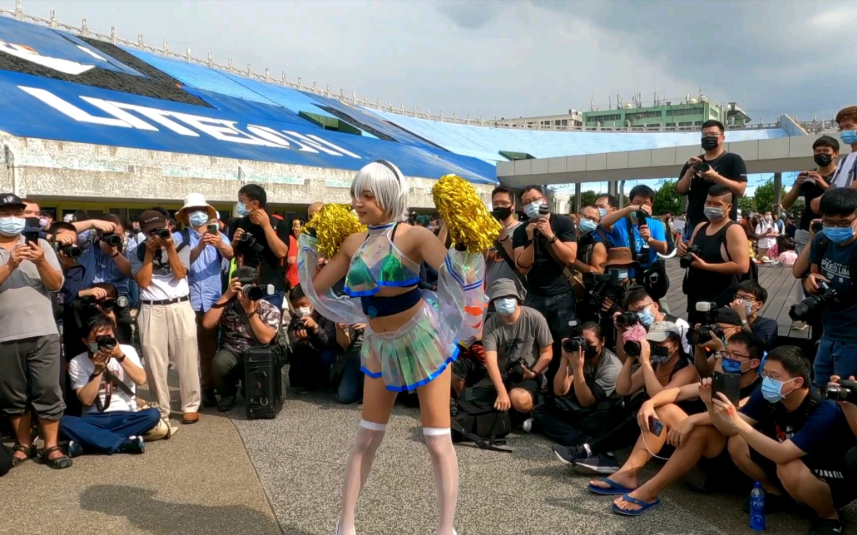 Comic-Con Shoot Swimsuit Girl