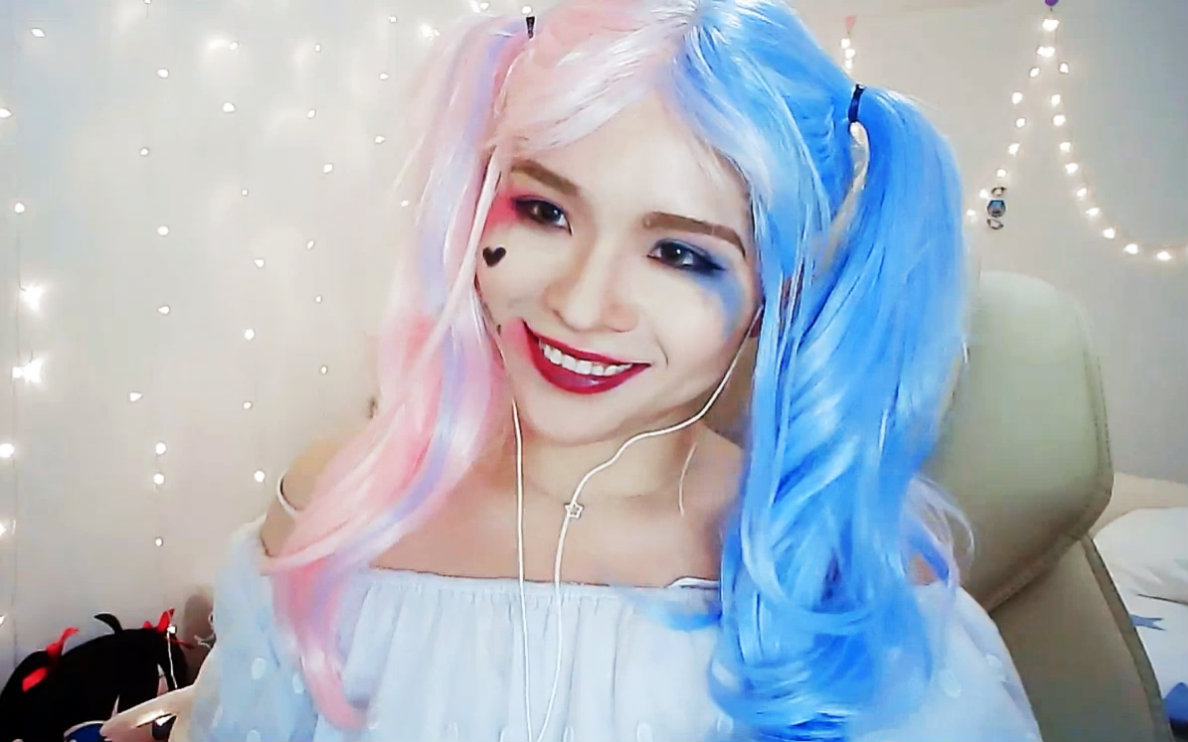 【圆叔】圆叔的仿妆play—小丑女