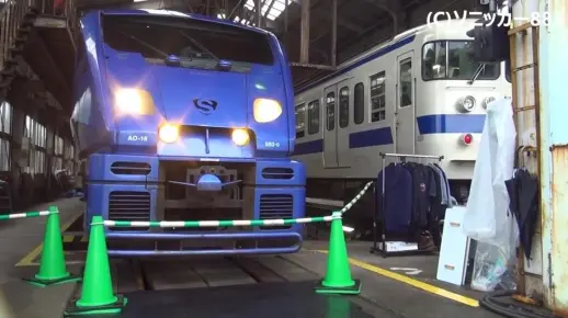 【日本铁路】883系摆式列车 演示