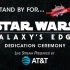 迪士尼乐园新主题园区《星球大战：银河边缘》揭幕仪式