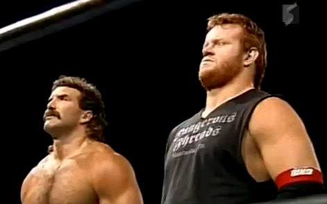 NJPW 1990.03.19 Punisher Dice Morgan (Undertaker) & Scott Hall vs. 桥本真也 &  マサ斎藤_哔哩哔哩_bilibili