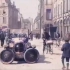 1927年发明的前轮可以180度旋转汽车珍贵影像