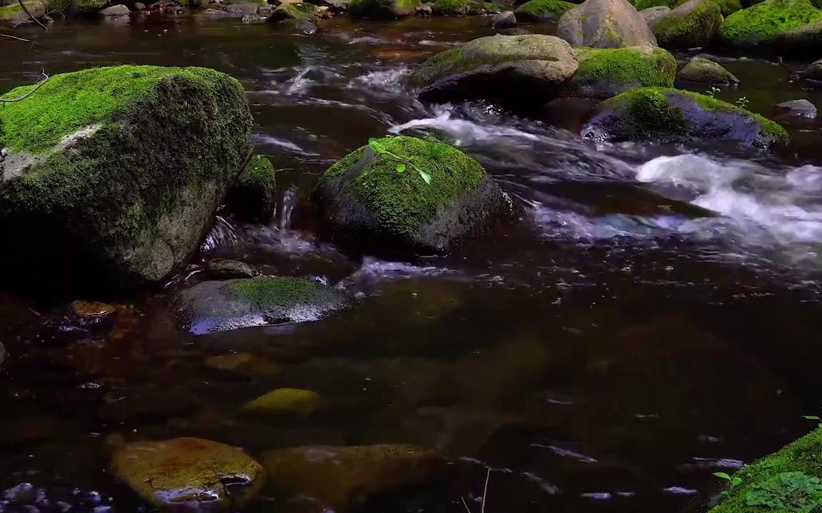2小时大自然白噪音 潺潺流水声
