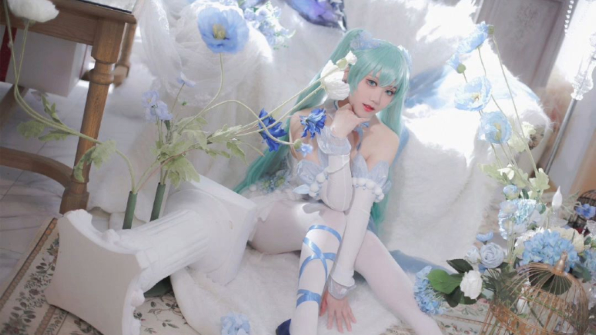 【Cosplay】初音未来 • 粉蝶花精灵