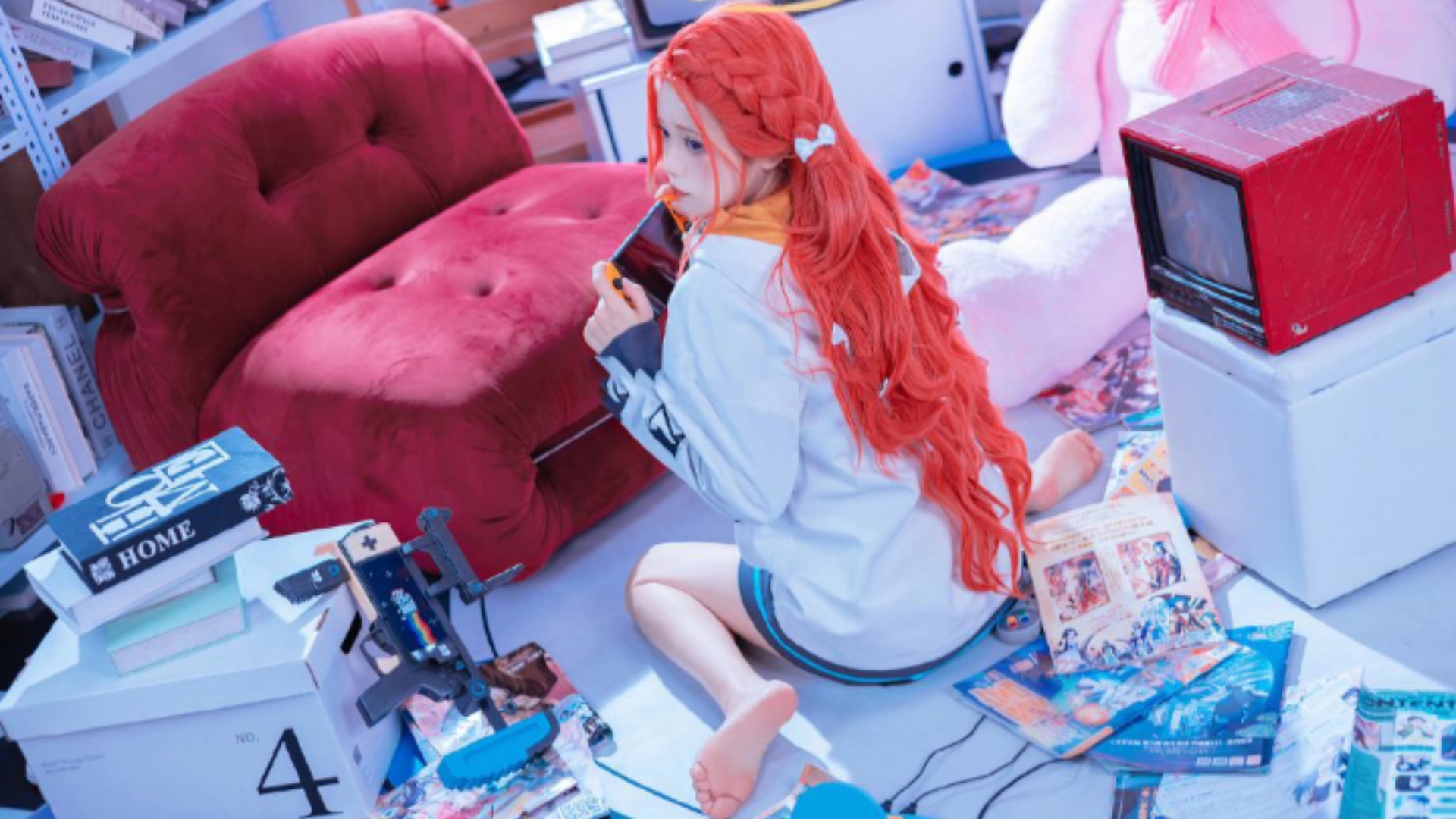 【Cosplay】《蔚蓝档案》花冈柚子:太漂亮了