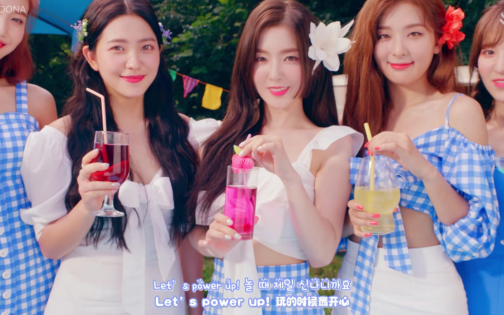 red velvet- power up>mv中韩字幕