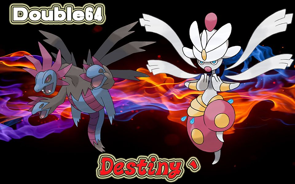 【精灵宝可梦究极日月】【双打64】mega恰雷姆队!这玩意儿真的能双打?