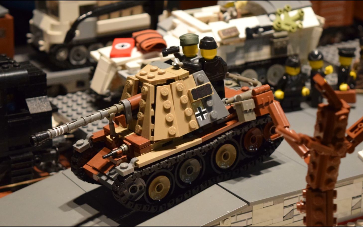 【LEGO乐高定格动画】二战1945年柏林战役(小故事)_哔哩哔哩_bilibili