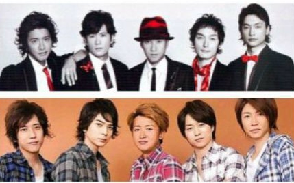 杰尼斯偶像同年龄比较动画2—smap kinki arashi tt 跳跳亲脚等