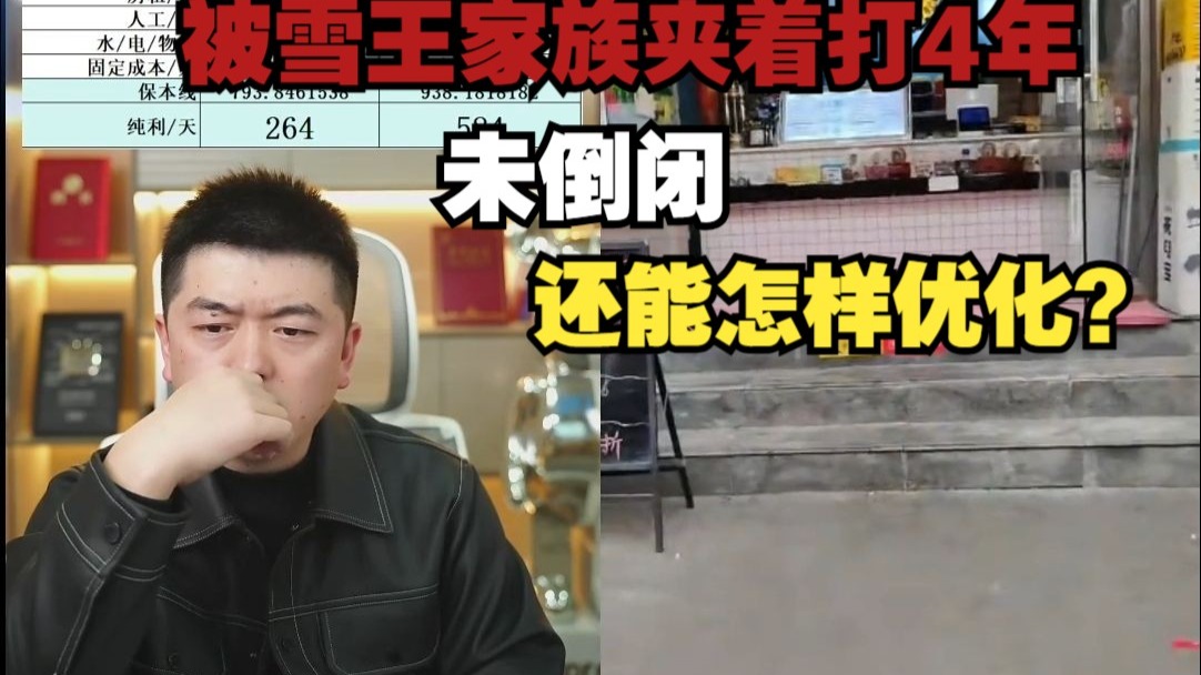 被雪王家族夹着打4年，未倒闭，还能怎样优化？（精简版）
