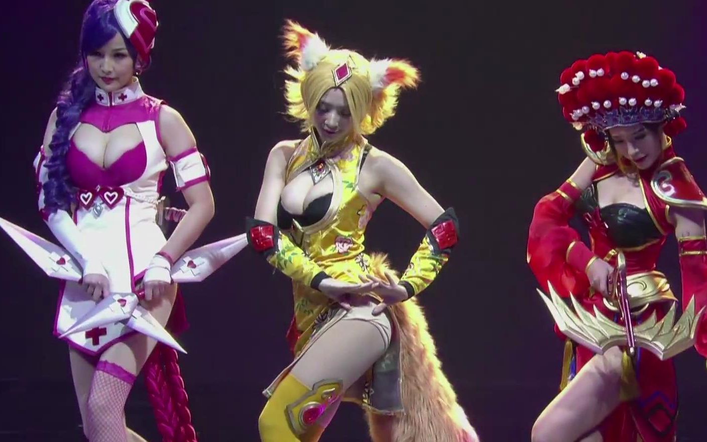 cosplay表演,cosplay新手推荐女装 王者荣耀kpl总决赛开幕式cosplay表演