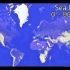 世界洪水地图：海平面上升（0-9000m）