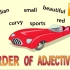 形容词排列顺序歌（the order of adjectives)