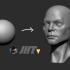 Zbrush 男性头部快速雕刻