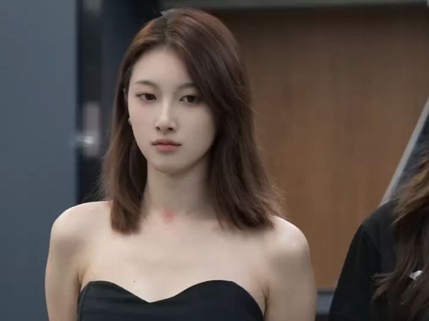 2025春夏中国国际时装周品牌模特选拔，13号模特2