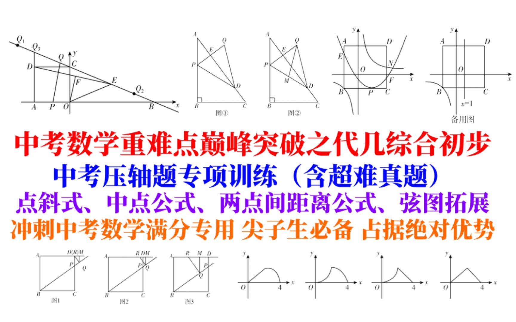 你以为高不可攀的代几综合压轴题，那是你以为！一节课讲完制胜法宝和核心思路，下次再做就轻松了！「重难点巅峰突破·1」