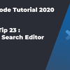 VS Code入门教程2020 #67 文件使用技巧23: 保存Search Editor