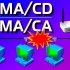 【IT硬核动画搬运/中英双字】什么是CSMA/CD？CSMA/CA？(Powercert animated videos