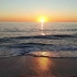 空镜头视频素材 海洋大海沙滩海浪夕阳有声素材分享