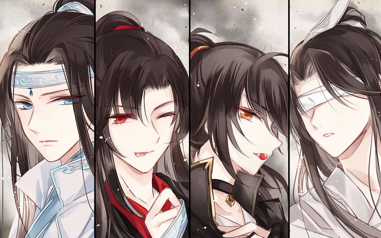 【魔道祖师】忘羡 薛晓上色过程