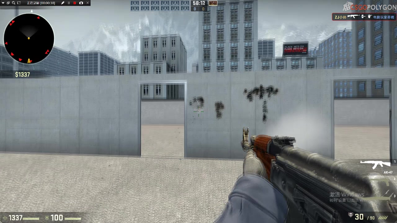 csgo全枪械弹道演示