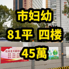 市妇幼【81平 45萬】四楼…十字路口…老房子…总裁…您觉得有可能拆没？…#长沙二手房