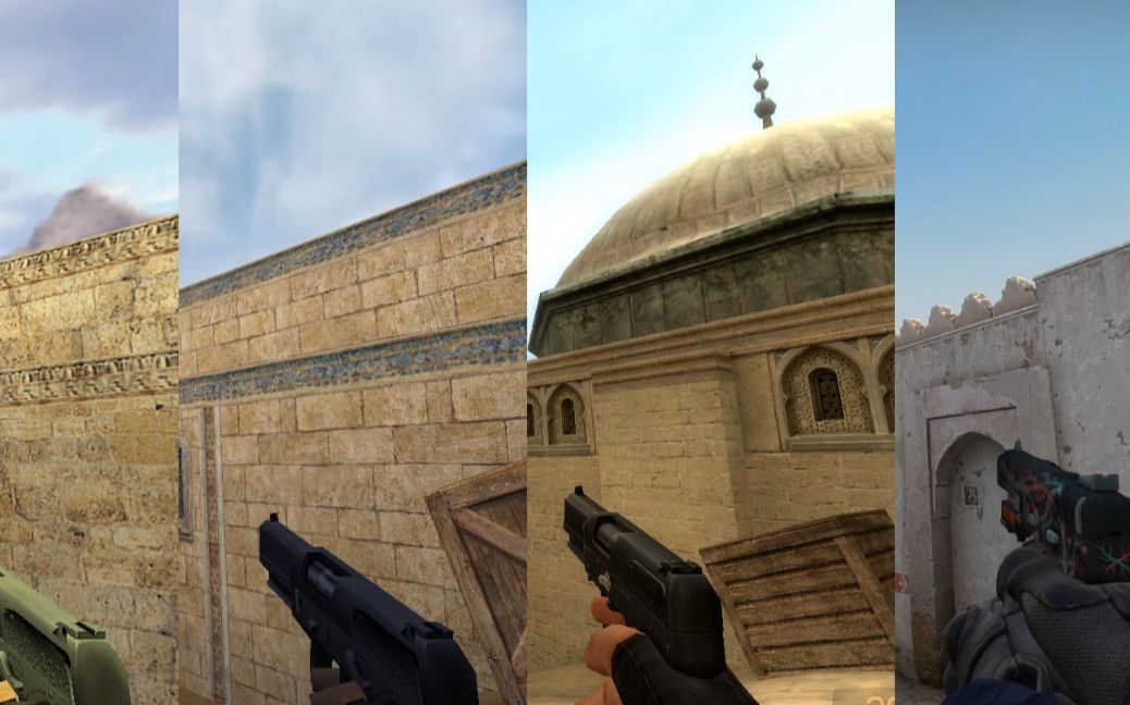 cs1.6/csz/css/csgo历代fn57对比_哔哩哔哩_bilibili