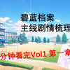 【碧蓝档案】主线剧情梳理——5分钟看完Vol1第一章