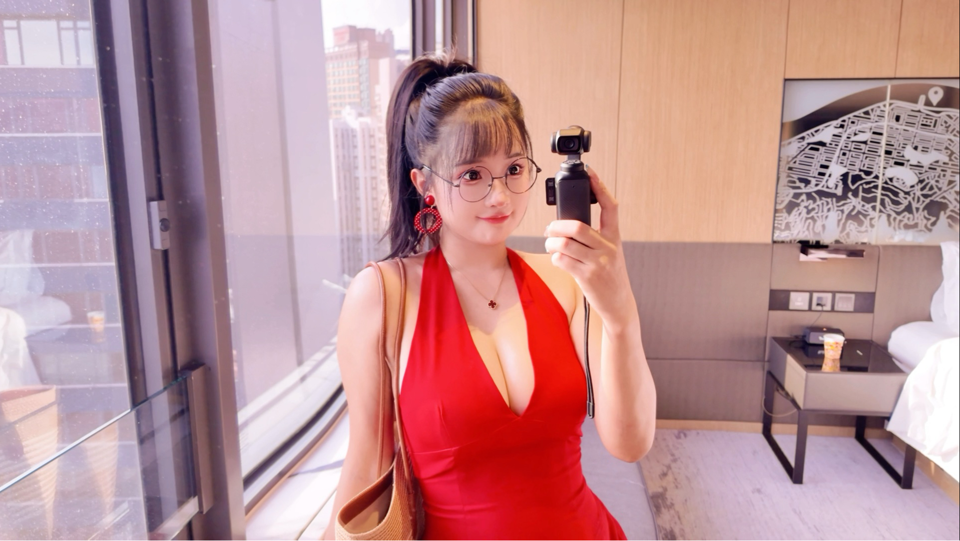 I said I'm a woman, and you go around telling people I'm yours.