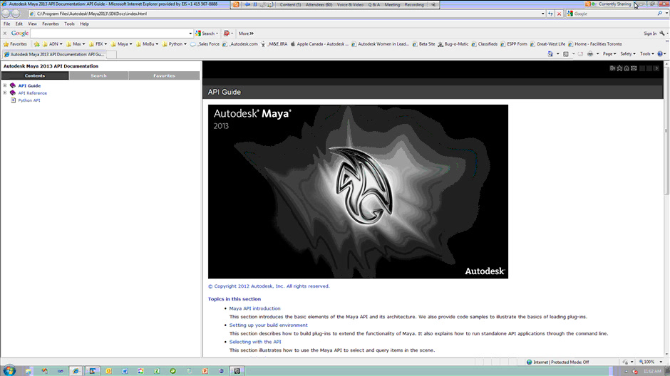 Maya官方 API 说明教程 Autodesk - Maya API Training Webcasts_哔哩哔哩_bilibili