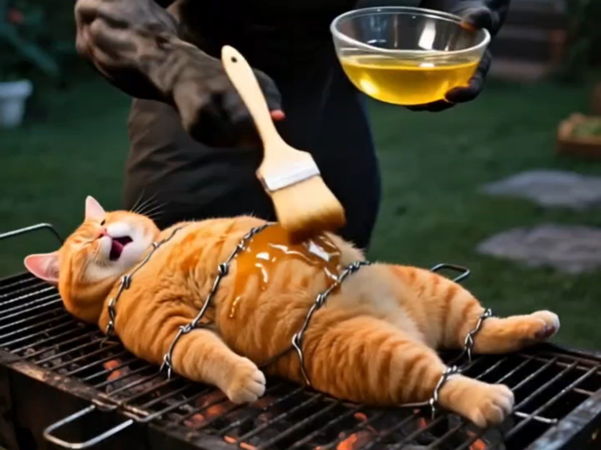 虎哥走了，胖橘被欺负了