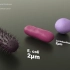 【3D模型】微生物大小对比