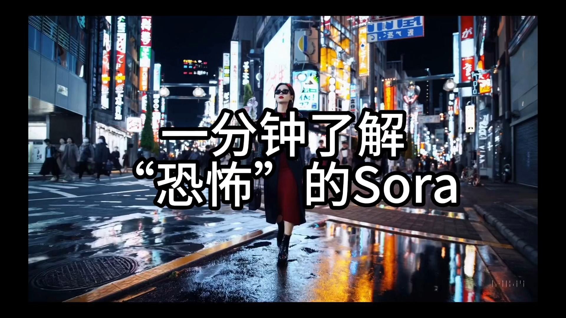 一分钟了解“恐怖”的Sora哔哩哔哩bilibili