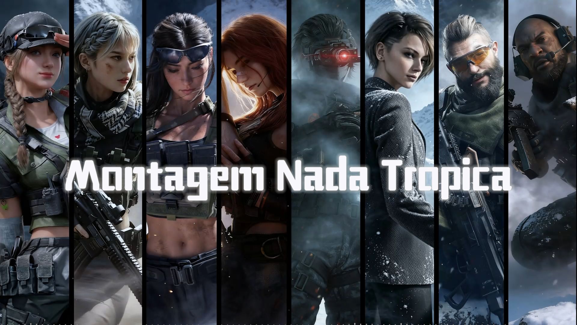 【AI三角洲全干员】《Montagem Nada Tropica》