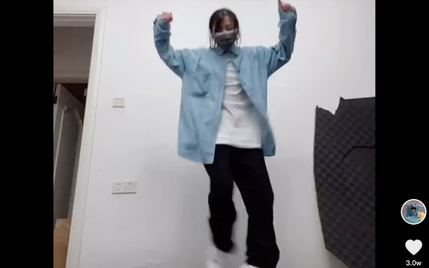 席嘉琪街舞抖音短拍随便跳跳就已经足够好看了