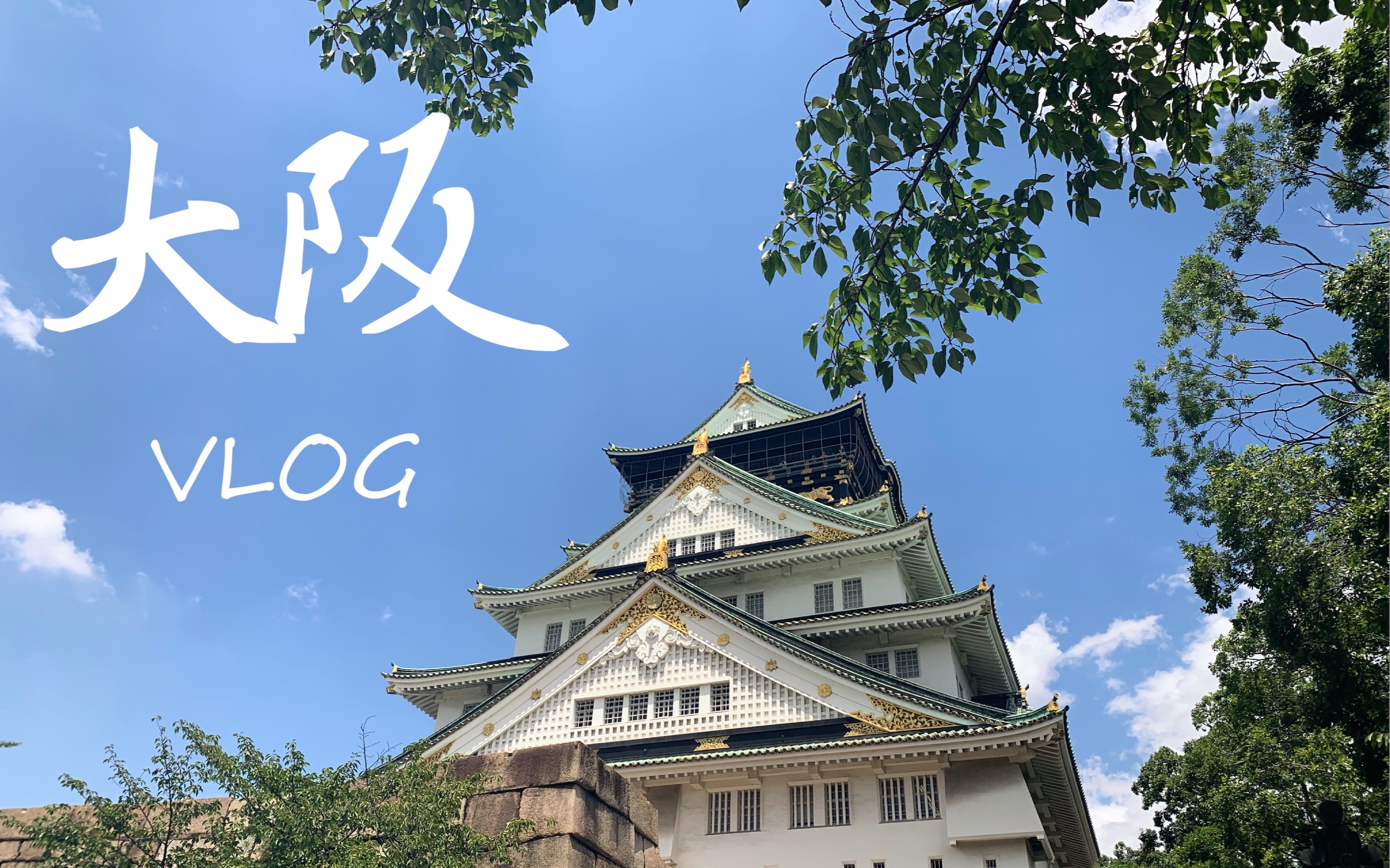 说走就走的大阪一日游 | 暴走大阪 | vlog初尝试!