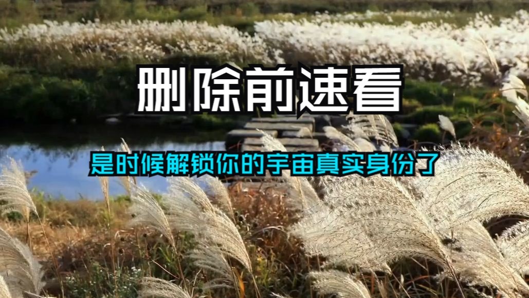 紧急！删除前速看！冒险公开天选者身份密码，灵性觉醒者，是时候解锁你的宇宙真实身份了！