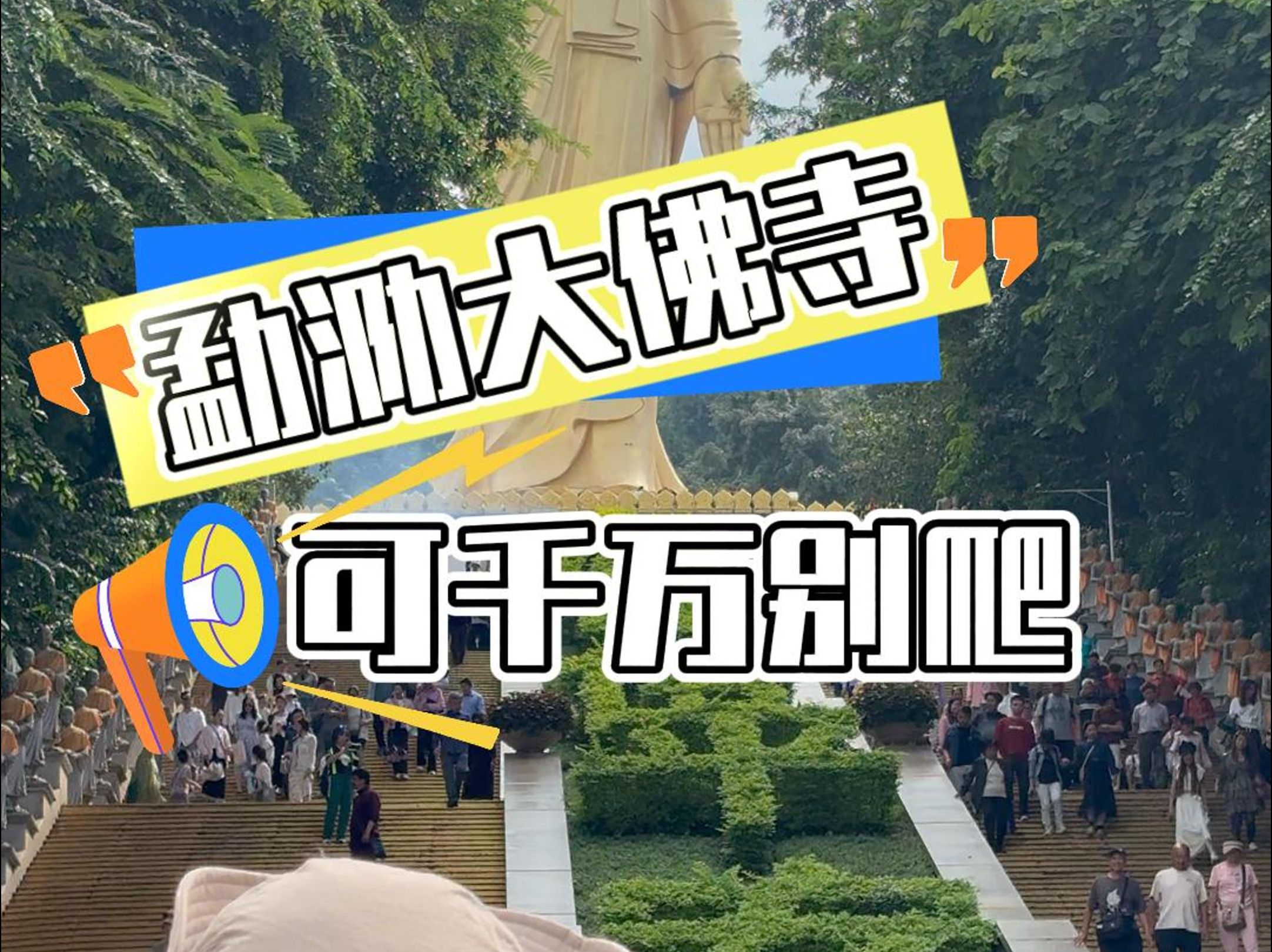总fo寺和大fo寺的区别 看完秒懂#西双版纳旅游 #勐泐大佛寺