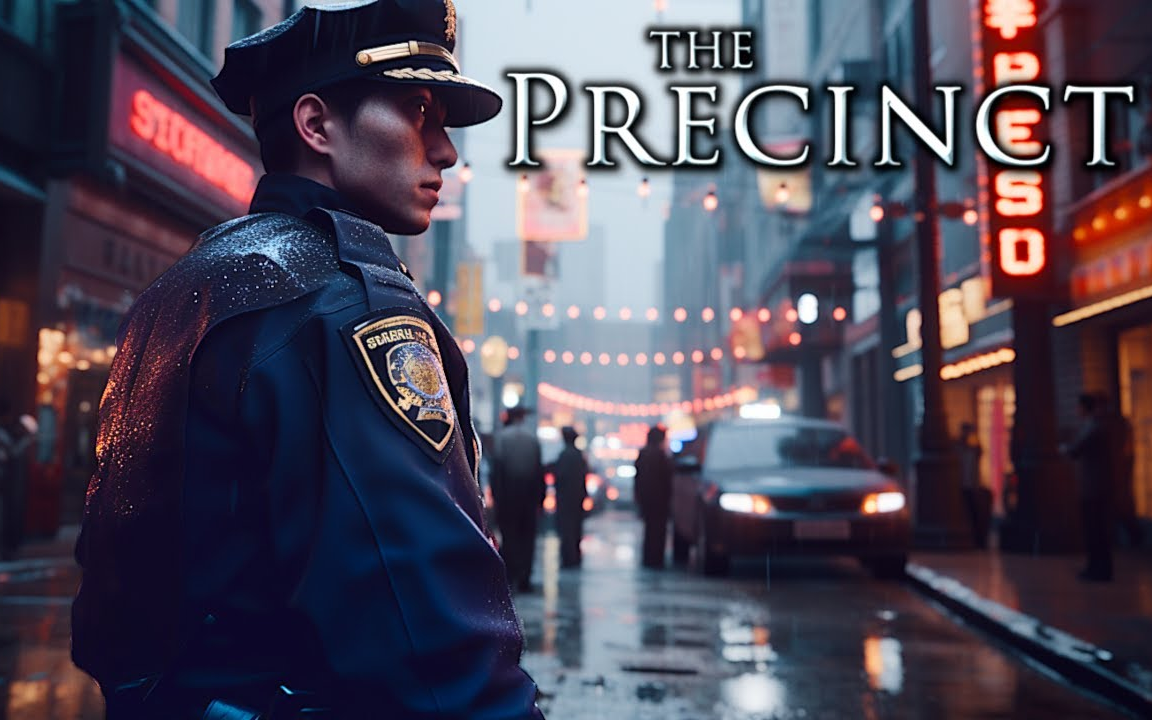【4K】The Precinct 预告片 (2023年全新开放世界警察游戏）