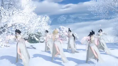 玲珑相思女团申请出战！逆水寒手游大宋广场舞玉团儿