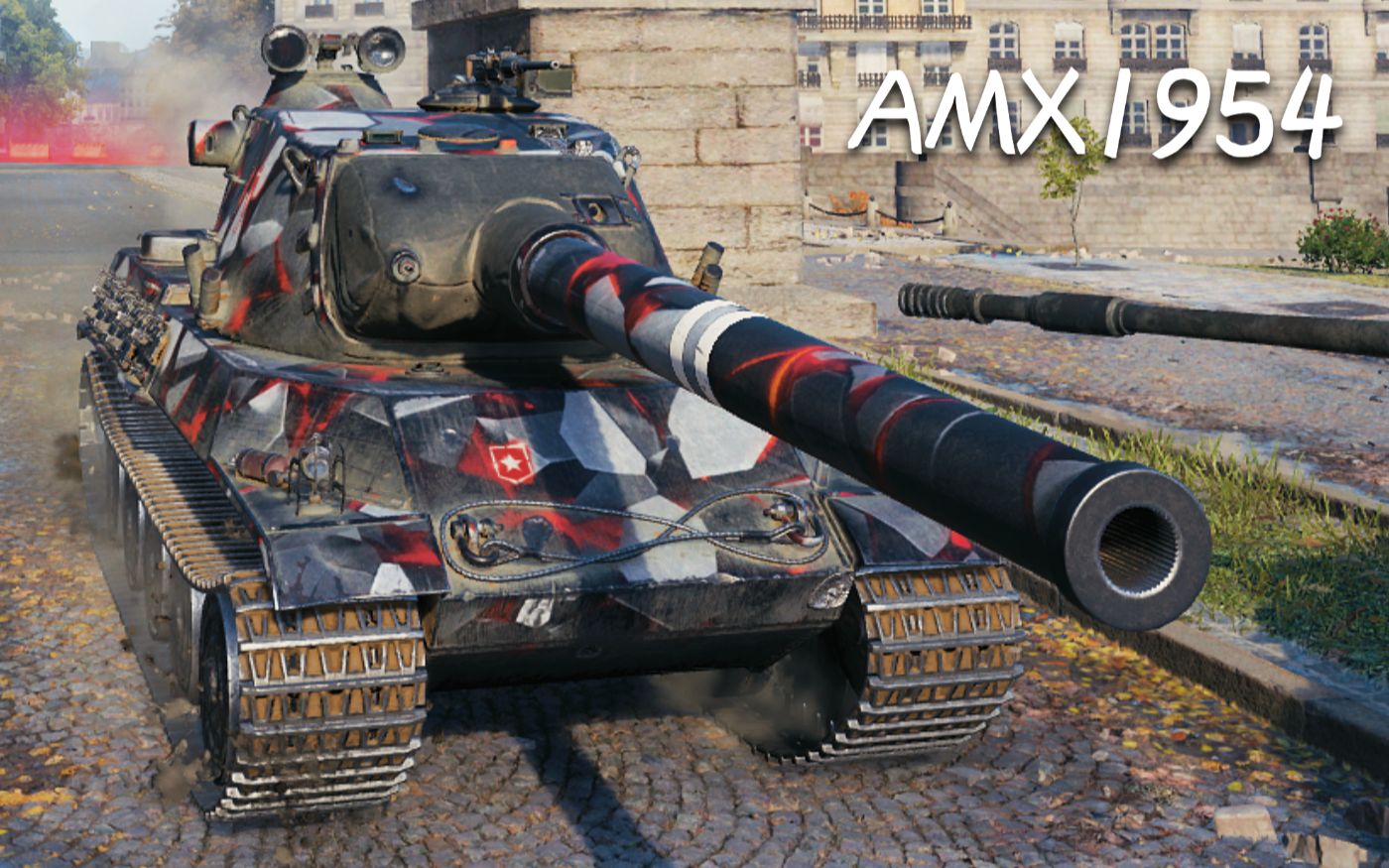 【坦克世界】AMX M4 (1954)：6杀 - 1万1输出（巴黎）