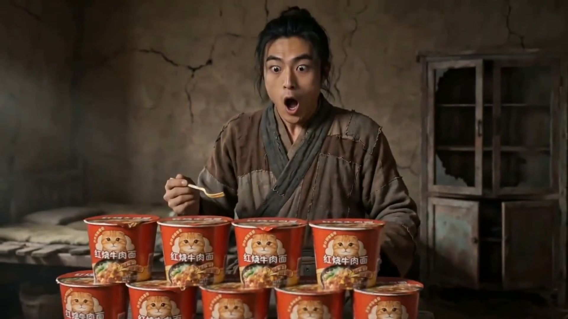 在古代，穷人觉醒无限泡面系统有多爽？