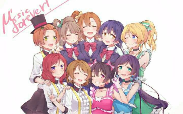 缪斯lovelive 九人,lovelive缪斯九人 lovelive当缪斯九人唱起了交织together